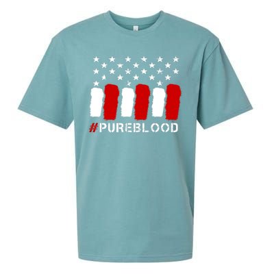 #Pureblood Pure Blood Movement Freedom Sueded Cloud Jersey T-Shirt