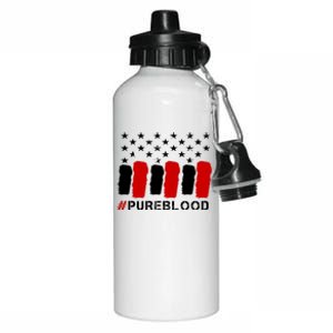 #Pureblood Pure Blood Movement Freedom Aluminum Water Bottle