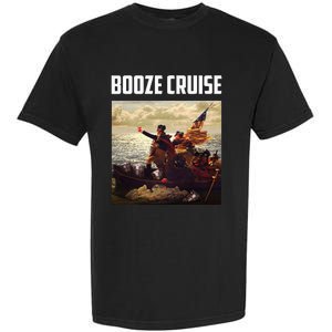 Political Party Booze Cruise Shades & Red Cups Garment-Dyed Heavyweight T-Shirt