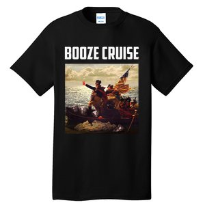 Political Party Booze Cruise Shades & Red Cups Tall T-Shirt