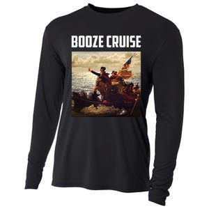 Political Party Booze Cruise Shades & Red Cups Cooling Performance Long Sleeve Crew