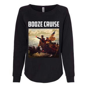 Political Party Booze Cruise Shades & Red Cups Womens California Wash Sweatshirt