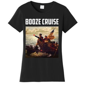 Political Party Booze Cruise Shades & Red Cups Women's T-Shirt