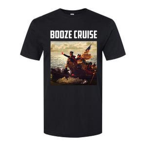 Political Party Booze Cruise Shades & Red Cups Softstyle CVC T-Shirt