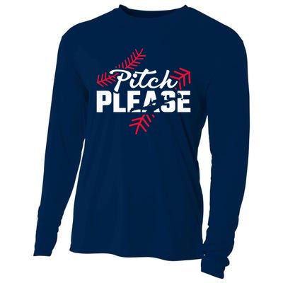 Pitch Please, Baseball Cooling Performance Long Sleeve Crew