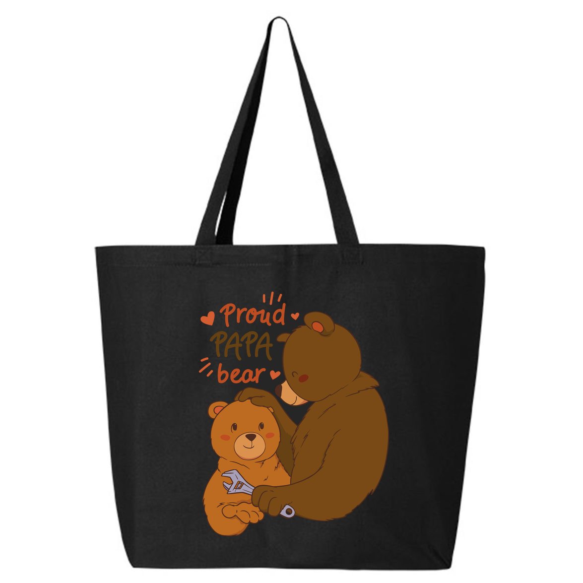 Proud Papa Bear Cute Gift 25L Jumbo Tote