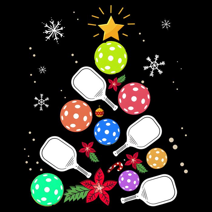 Pickleball Pickle Ball Christmas Tree 16 in Basic Backpack