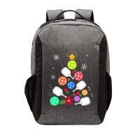 Pickleball Pickle Ball Christmas Tree Vector Backpack