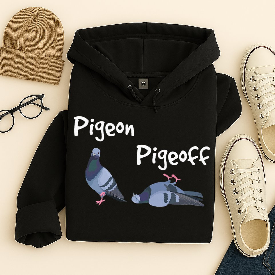 Pigeon Pigeoff Bird Birdwatcher Birdwatching Pigeon Racing Hoodie