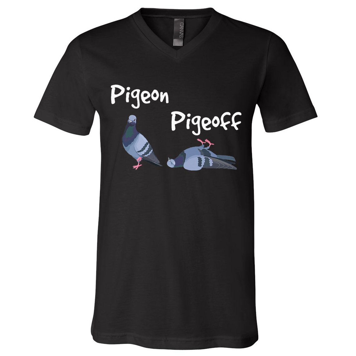 Pigeon Pigeoff Bird Birdwatcher Birdwatching Pigeon Racing V-Neck T-Shirt