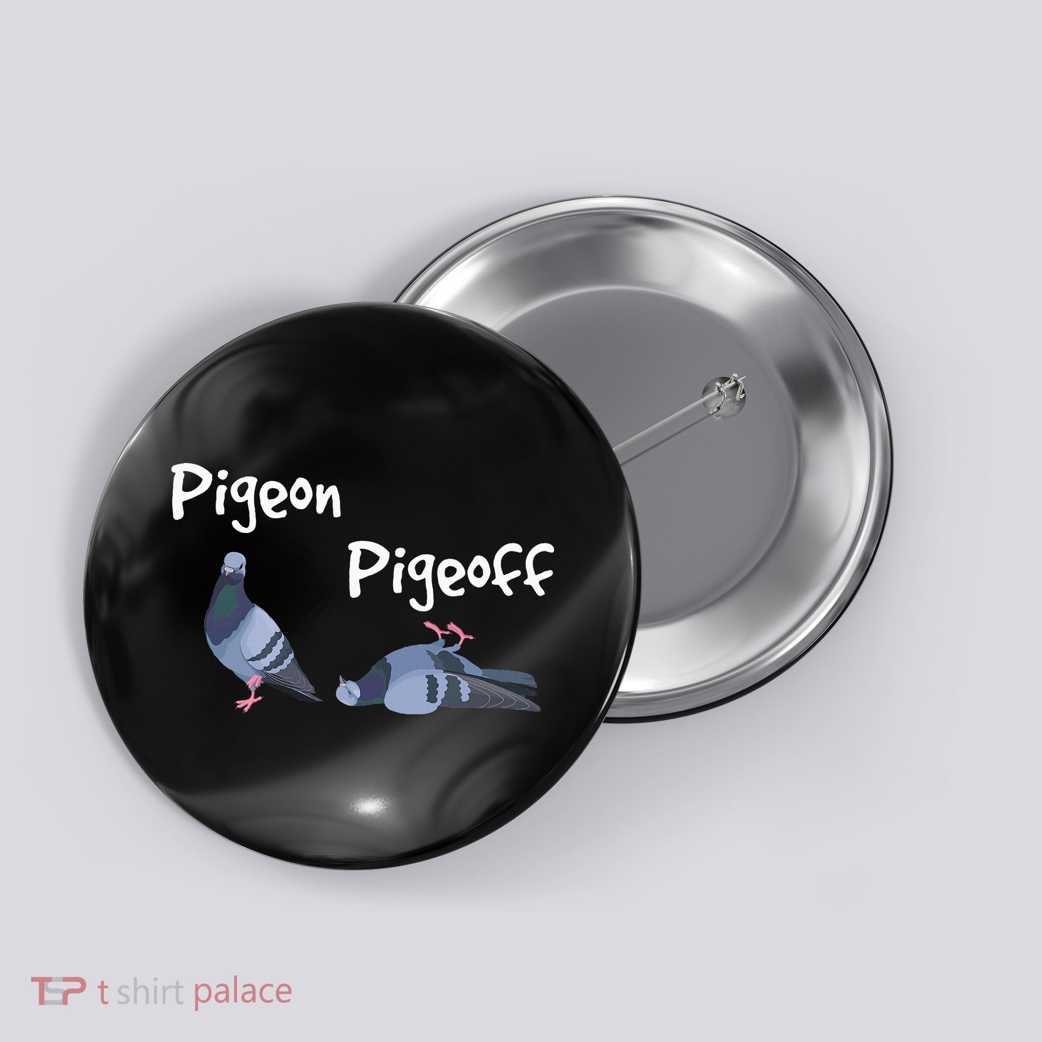 Pigeon Pigeoff Bird Birdwatcher Birdwatching Pigeon Racing Button