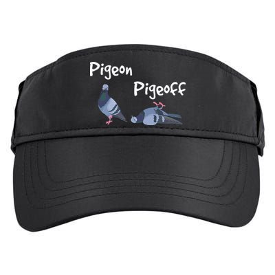Pigeon Pigeoff Bird Birdwatcher Birdwatching Pigeon Racing Adult Drive Performance Visor