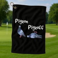 Pigeon Pigeoff Bird Birdwatcher Birdwatching Pigeon Racing Golf Towel