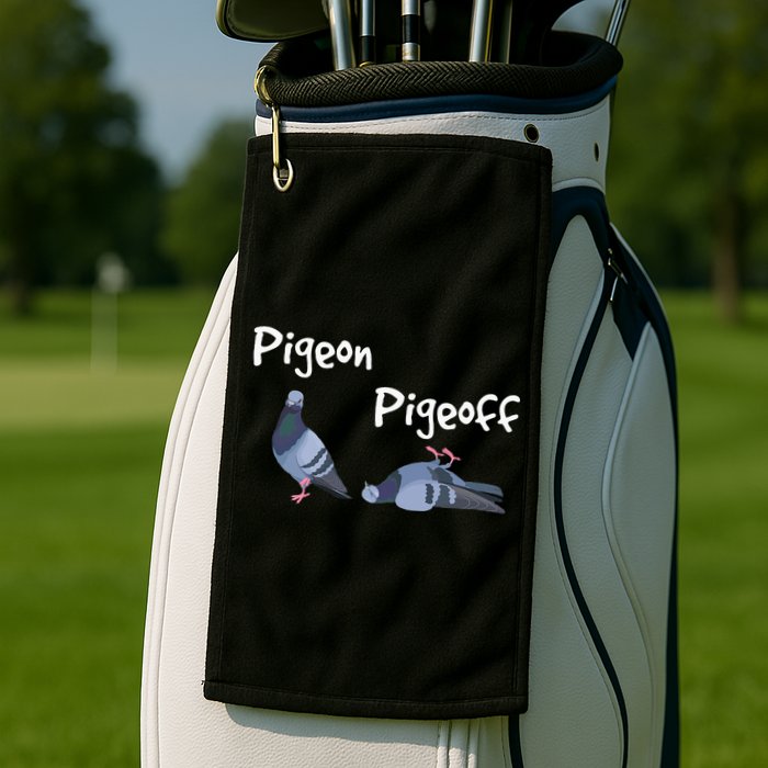 Pigeon Pigeoff Bird Birdwatcher Birdwatching Pigeon Racing Golf Towel