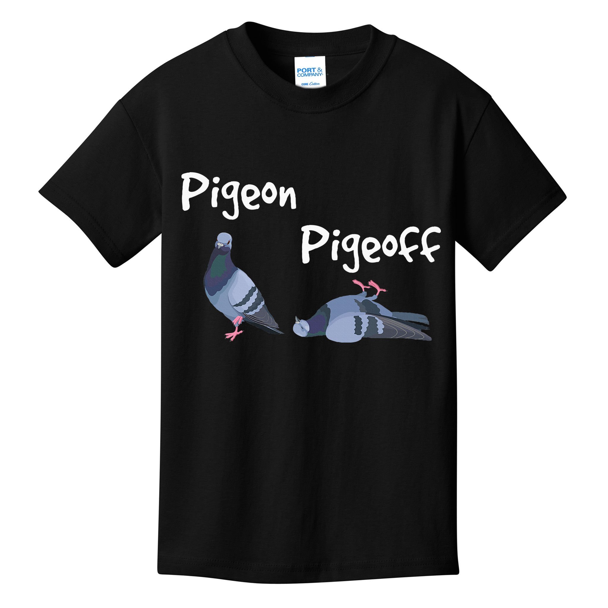 Pigeon Pigeoff Bird Birdwatcher Birdwatching Pigeon Racing Kids T-Shirt