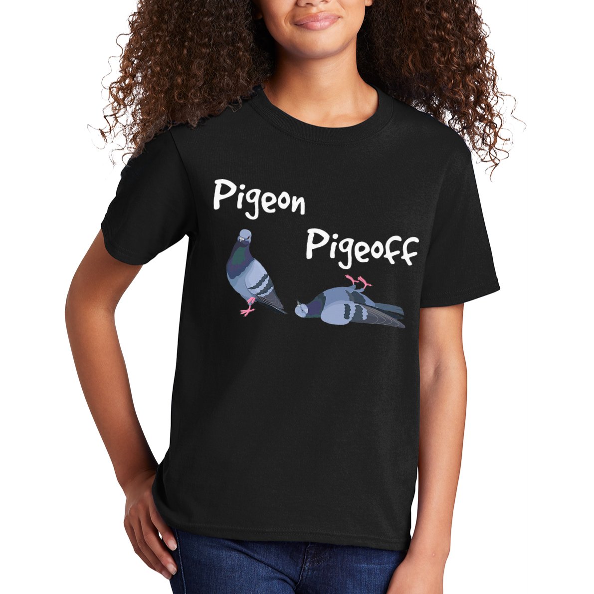Pigeon Pigeoff Bird Birdwatcher Birdwatching Pigeon Racing Kids T-Shirt