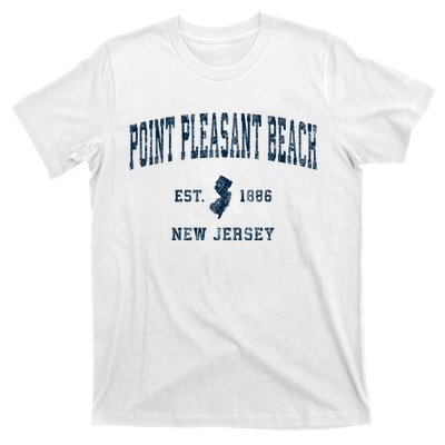 Point Pleasant Beach New Jersey Nj Vintage Sports T-Shirt