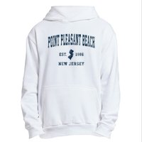 Point Pleasant Beach New Jersey Nj Vintage Sports Urban Pullover Hoodie