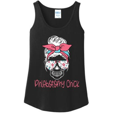 Phlebotomist Phlebotomy Blood Lab Pleb Tech Ladies Essential Tank