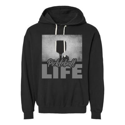 Pickleballer Pickle Baller Pickleball Player Garment-Dyed Fleece Hoodie