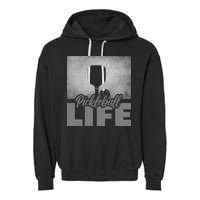 Pickleballer Pickle Baller Pickleball Player Garment-Dyed Fleece Hoodie