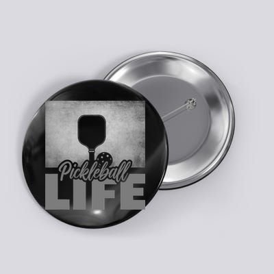 Pickleballer Pickle Baller Pickleball Player Button