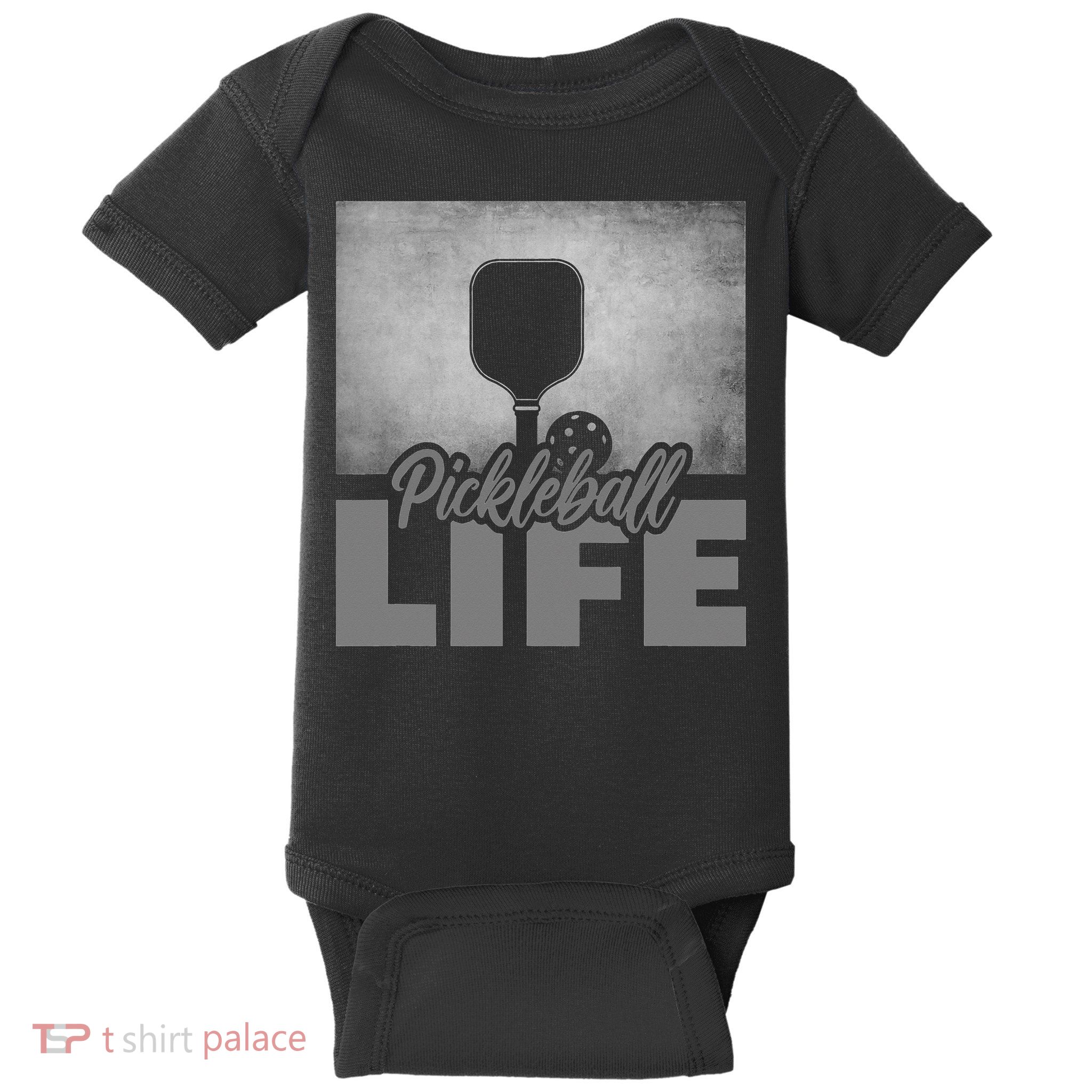 Pickleballer Pickle Baller Pickleball Player Baby Bodysuit