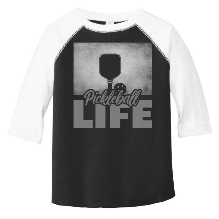 Pickleballer Pickle Baller Pickleball Player Toddler Fine Jersey T-Shirt
