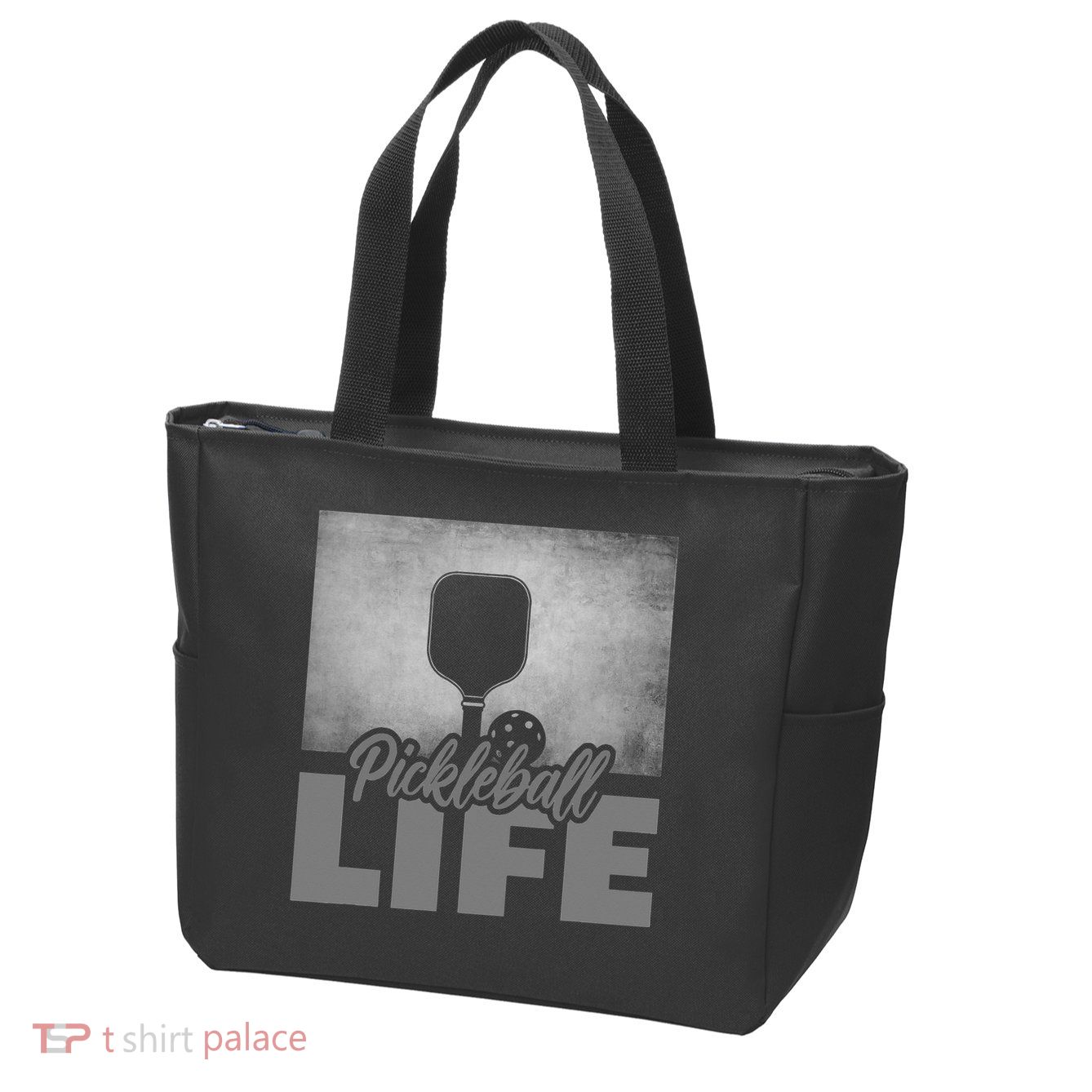 Pickleballer Pickle Baller Pickleball Player Zip Tote Bag