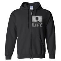 Pickleballer Pickle Baller Pickleball Player Full Zip Hoodie