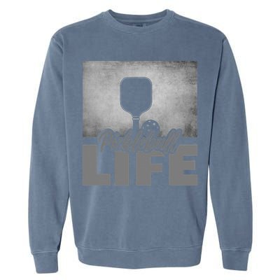 Pickleballer Pickle Baller Pickleball Player Garment-Dyed Sweatshirt