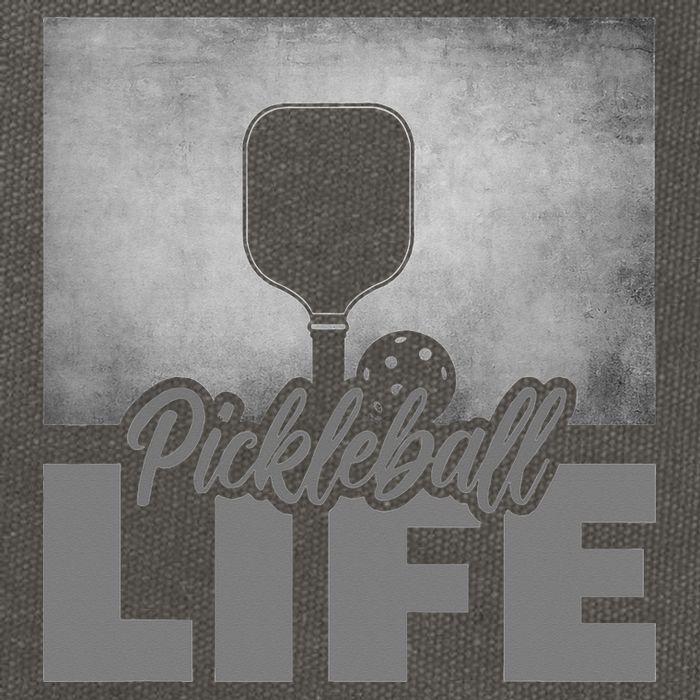 Pickleballer Pickle Baller Pickleball Player Cotton Canvas Backpack