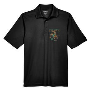 Pbr Professional Bull Riders Live To Ride Rodeo Pbr Logo Men's Origin Performance Pique Polo