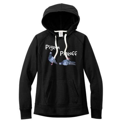 Pigeon Pigeoff Bird Birdwatcher Birdwatching Pigeon Racing Women's Fleece Hoodie