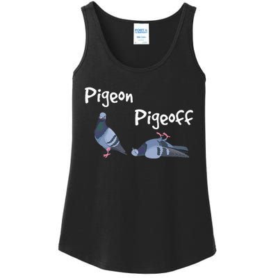 Pigeon Pigeoff Bird Birdwatcher Birdwatching Pigeon Racing Ladies Essential Tank