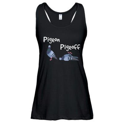 Pigeon Pigeoff Bird Birdwatcher Birdwatching Pigeon Racing Ladies Essential Flowy Tank