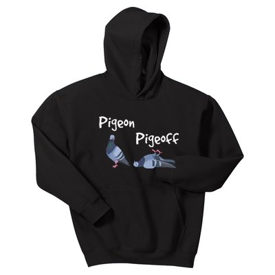 Pigeon Pigeoff Bird Birdwatcher Birdwatching Pigeon Racing Kids Hoodie