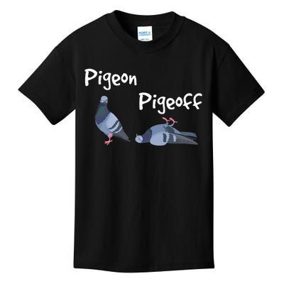 Pigeon Pigeoff Bird Birdwatcher Birdwatching Pigeon Racing Kids T-Shirt