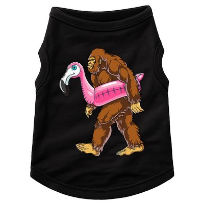 Pool Party Bigfoot Flamingo Wo Sasquatch Pink Float Doggie Tank