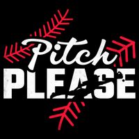 Pitch Please Baseball Cute Gift Backpack