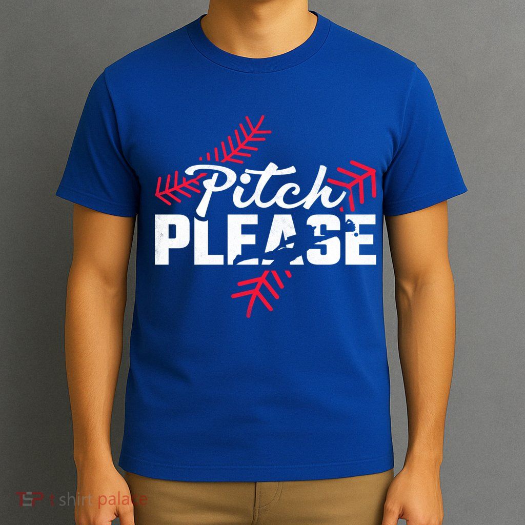 Pitch Please Baseball Cute Gift T-Shirt