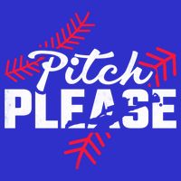 Pitch Please Baseball Cute Gift Womens T-Shirt