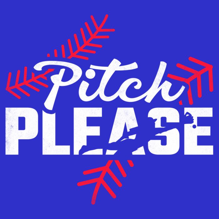 Pitch Please Baseball Cute Gift Womens T-Shirt