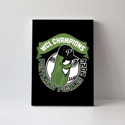 Portland Pickles Baseball 2024 Canvas