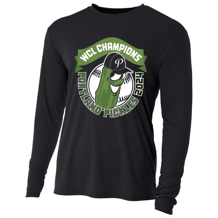 Portland Pickles Baseball 2024 Cooling Performance Long Sleeve Crew