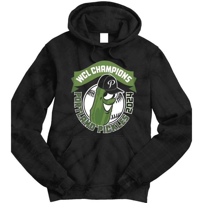 Portland Pickles Baseball 2024 Tie Dye Hoodie