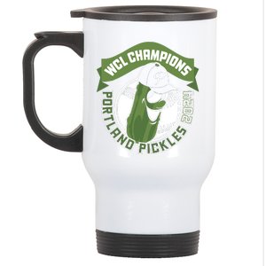 Portland Pickles Baseball 2024 Stainless Steel Travel Mug