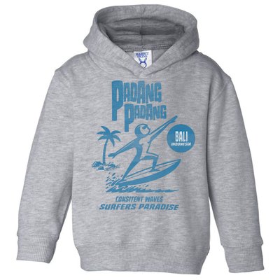 Padang Padang Bali Surf Toddler Hoodie