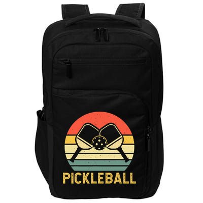Pickleballer Pickle Baller Pickleball Player Impact Tech Backpack