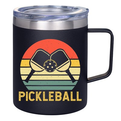 Pickleballer Pickle Baller Pickleball Player 12oz Stainless Steel Coffee Mug
